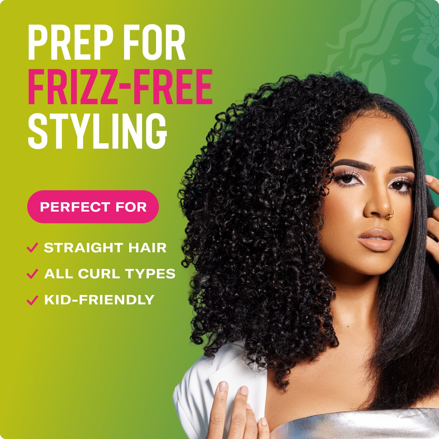 Mielle Organics Avocado & Tamanu Anti Frizz Conditioner for Women & Men - Detangling, Moisturizing & Smoothing Treatment - Frizz Control Detangler for Textured & Dry Hair - Prep for Styling, 12floz - Image 5