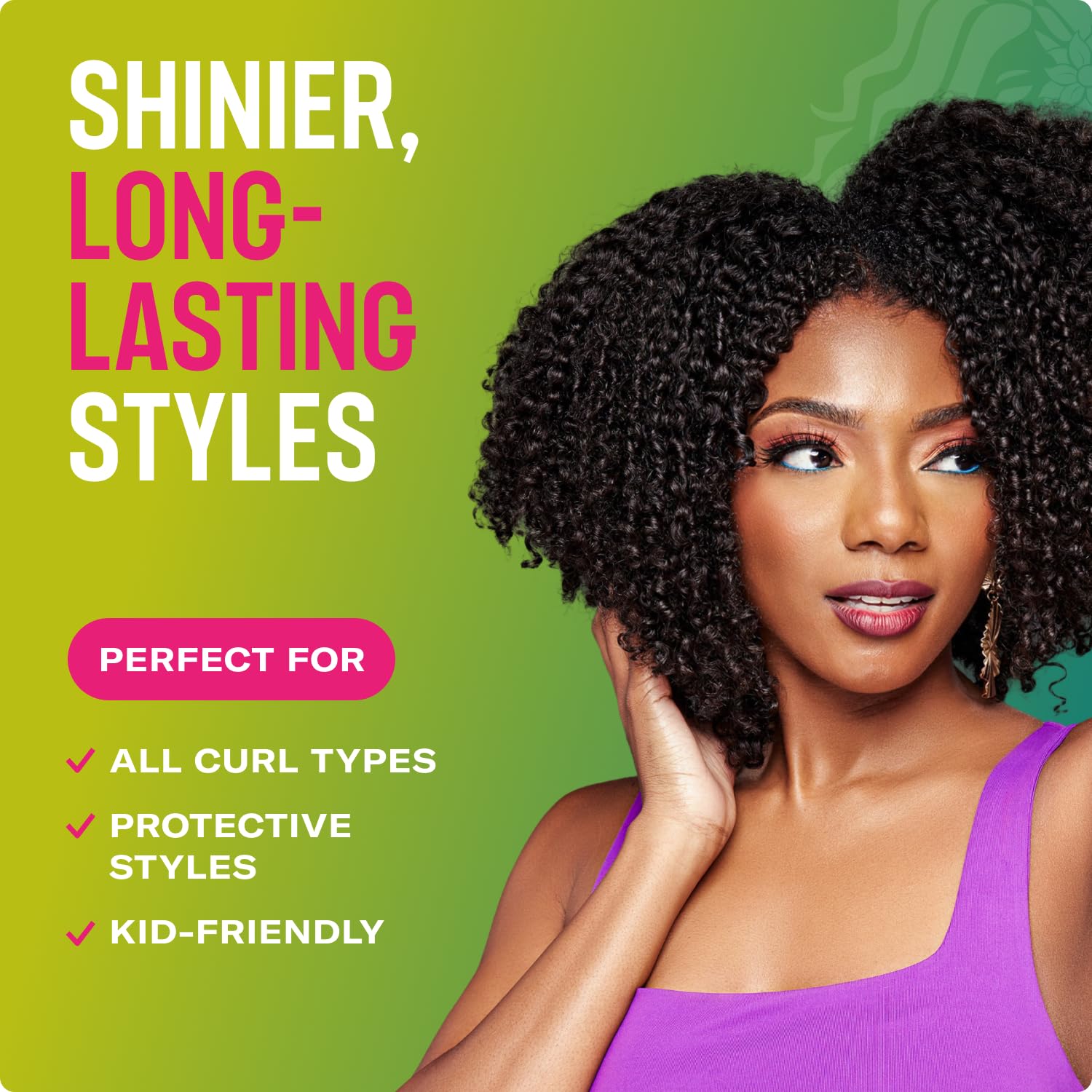 Mielle Organics Avocado & Tamanu Anti-Frizz Curl Cream for Textured Hair - Smoothing & Defining Cream to Lock In Moisture & Enhance Shine - Curly Hair Styling Products for Women & Men, 12oz - Image 5