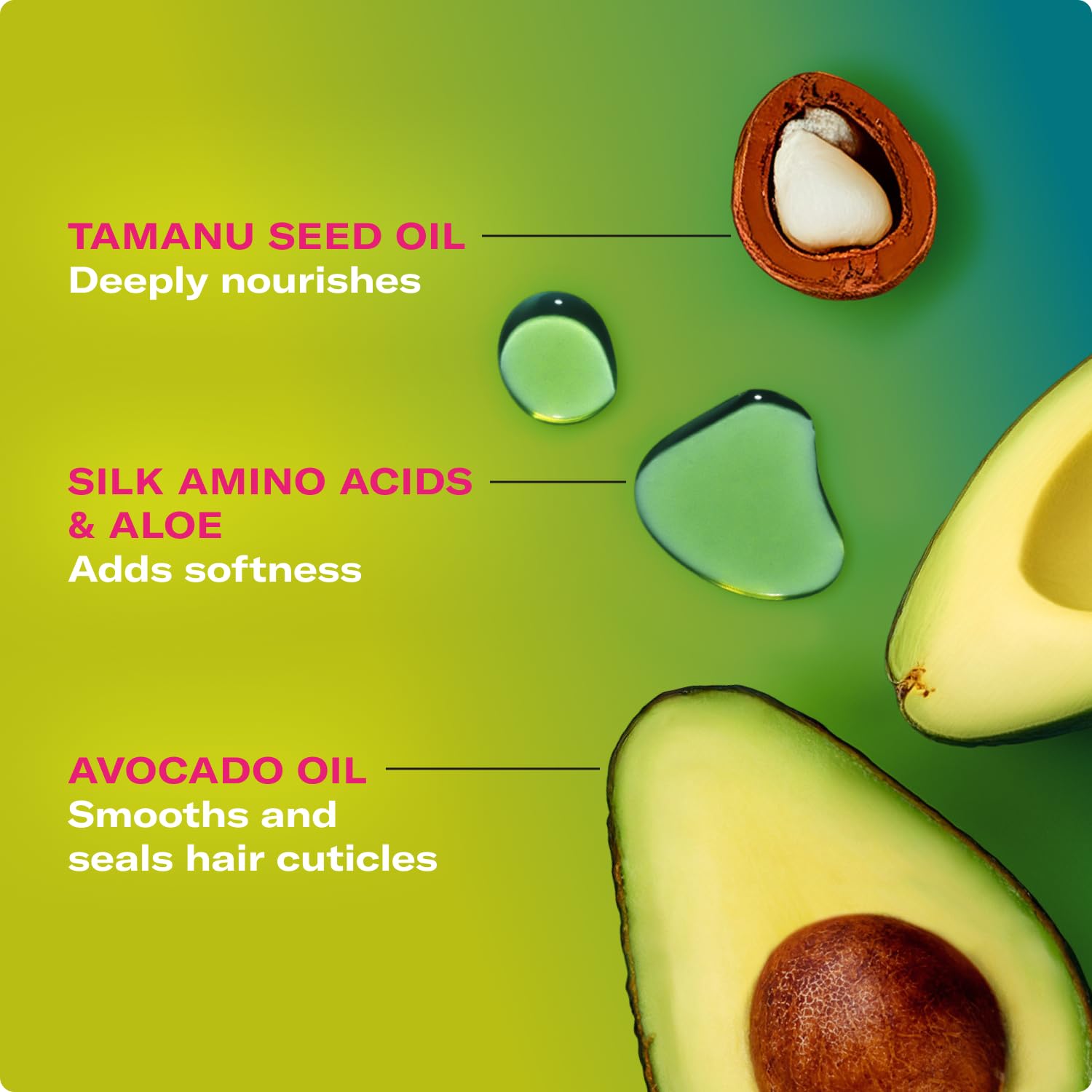 Mielle Organics Avocado & Tamanu Curly Hair Mousse - Anti Frizz Hair Foam for Curly, Wavy, Coily Styles - Medium Hold Styling to Define & Control for a Soft, Natural Shine Finish (7.5oz) - Image 4