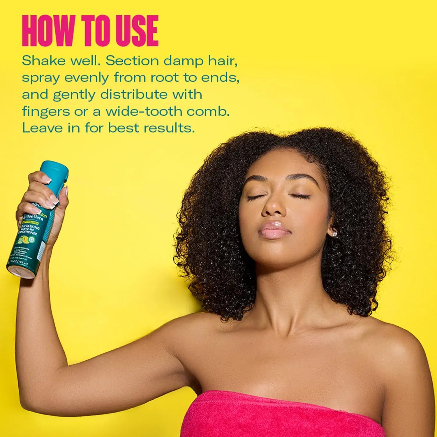 Mielle Organics Braid Refresh Duo - Rosemary Mint No Rinse Scalp & Edge Cleansing Oil infused with Biotin + Kalahari Melon & Aloe Leave-In Conditioner (2 Products) - Image 6