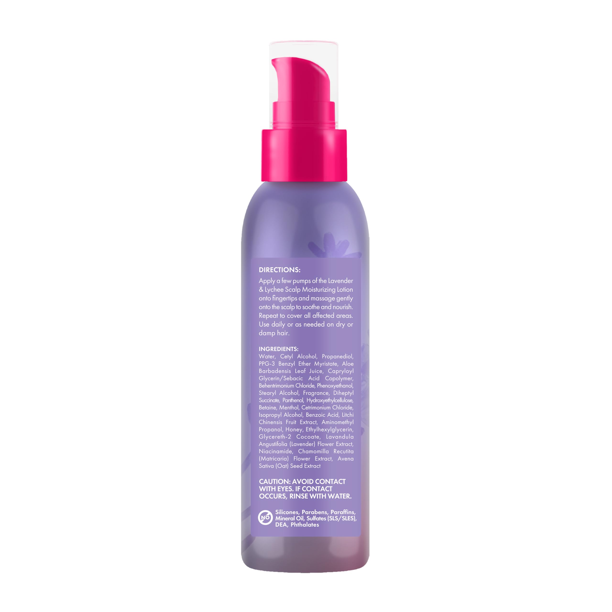 Mielle Organics Lavender & Lychee Scalp Moisturizing Lotion, Leave-In Treatment for Dry Itchy Scalp, Lightweight Scalp Moisturizer with Niacinamide Aloe Menthol, Protective Styles, 4 fl oz - Image 8