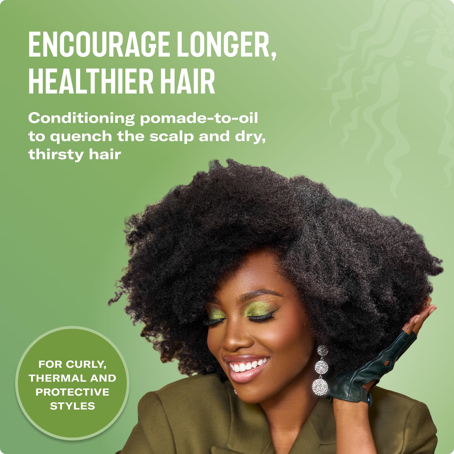 Mielle Organics Rosemary Mint Scalp & Hair Strengthening Oil and Pomade-To-Oil Quencher, Bundle - Image 6