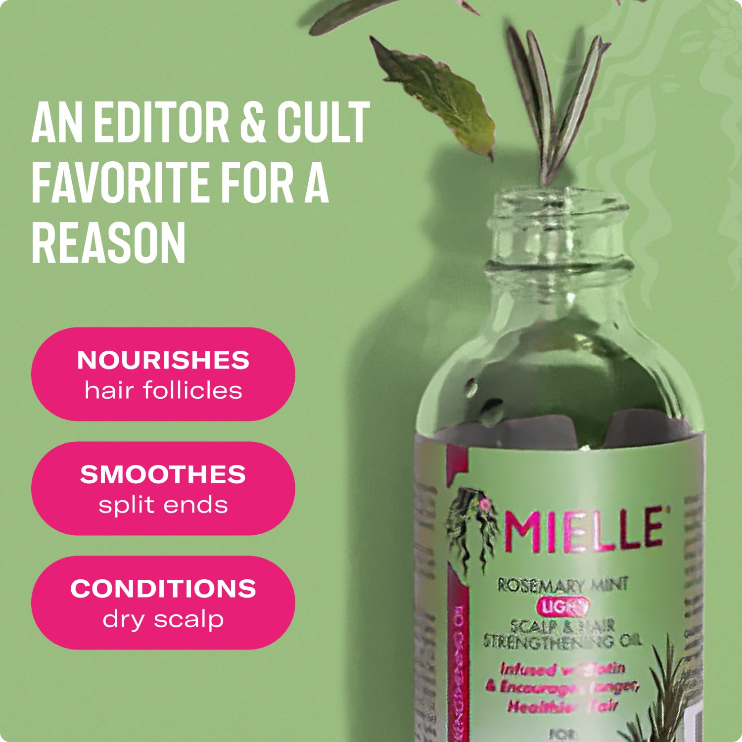 Mielle Organics Daily Edge & Scalp Maintenance Bundle - Biotin Infused Edge Control Gel, Scalp & Edge Cleansing Oil, and Rosemary Mint Scalp & Hair Oil - Image 7